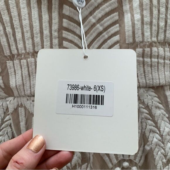 NWT Hello Molly White Dress XS - Picture 4 of 6